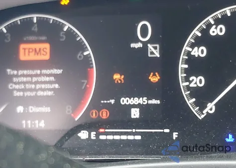 2023 Honda Civic Ex /Ex W/O Bsi из США, поврежденный, VIN 2HGFE1F72PH302001